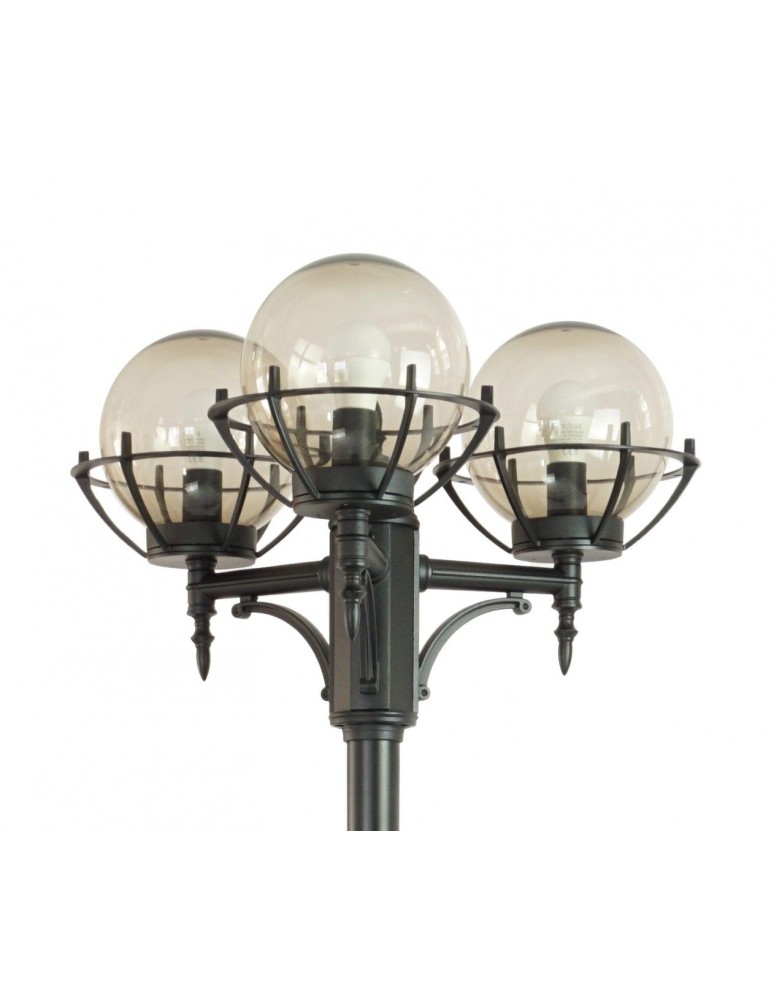 SU-MA Spheres with basket E27, 3x60W, 230V OGMWN 3 KPO 200