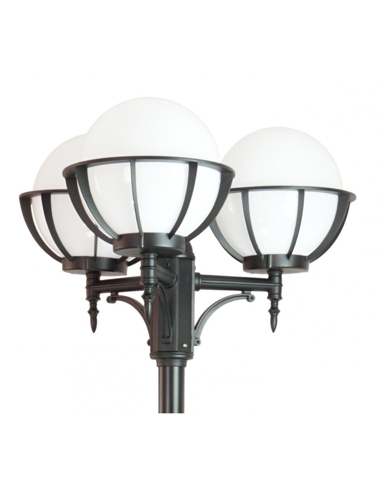 Outdoor lanterns - SU-MA Spheres with basket E27, 3x60W, 230V OGMWN 3 KPO 250 - product kolory-swiatla.pl 3