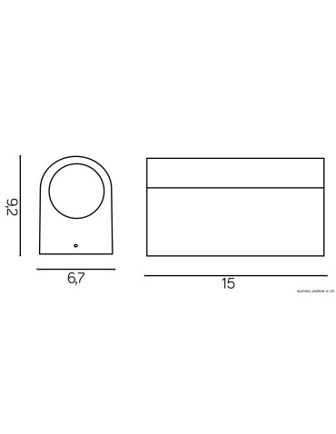 SU-MA Mini  GU10, 2xmax 35W, 230V 6002 AL - produkt 2