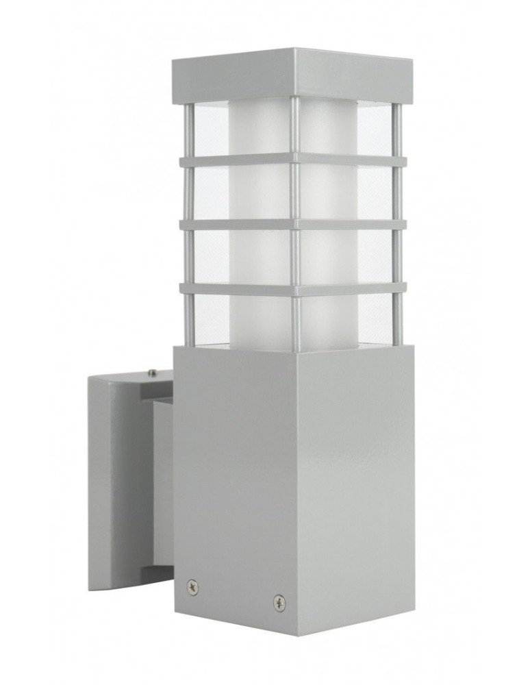 Outdoor wall lamps - SU-MA RADO E27, 1x18W, 230V wall lamp RADO II K AL - product kolory-swiatla.pl 1