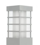 Outdoor wall lamps - SU-MA RADO E27, 1x18W, 230V wall lamp RADO II K AL - product 2