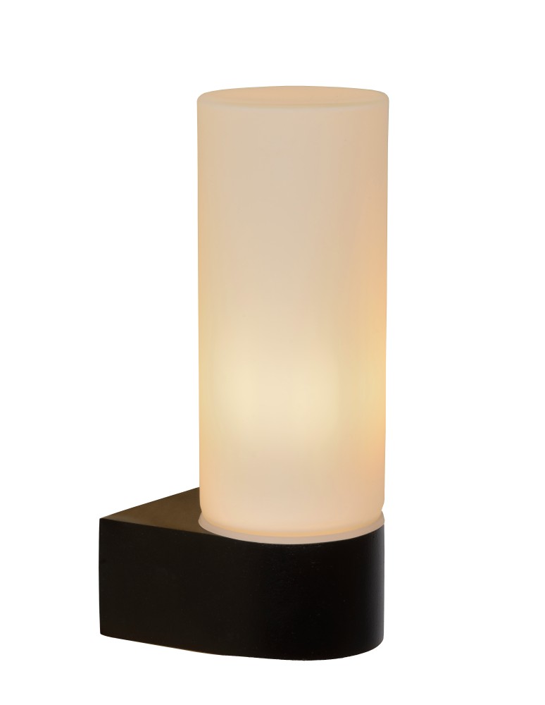 Bathroom wall lamps - Lucide JESSE Wall lamp 1xG9 black 04202/01/30 - product kolory-swiatla.pl 1