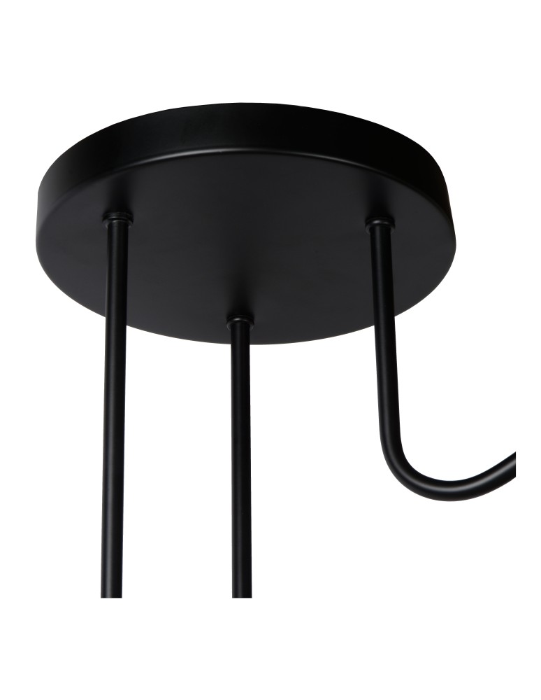 Spotlight ceiling lamps - Lucide PEPIJN Ceiling 3xE14 black 05128/03/30 - product kolory-swiatla.pl 17