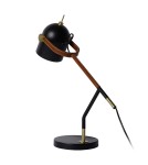 Reading table lamps - Lucide WAYLON Desk 1xE27 black brown 05627/01/30 - product 21