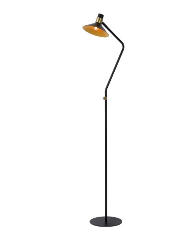 Lucide PEPIJN Floor lamp 1xE14 black 05728/01/30