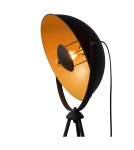 Tripod floor lamps - Lucide ALVARO Floor lamp 1xE27 black 05730/01/30 - product 14