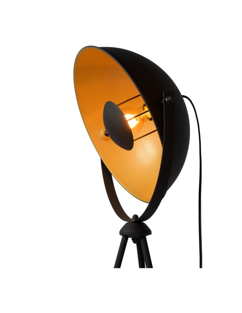 Tripod floor lamps - Lucide ALVARO Floor lamp 1xE27 black 05730/01/30 - product kolory-swiatla.pl 14
