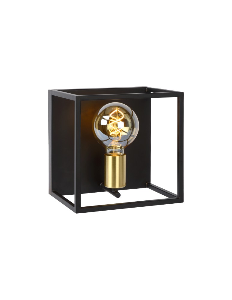 Wall lamps - Lucide RUBEN Wall mounted 1xE27 satin black brass 00224/01/30 - product kolory-swiatla.pl 26