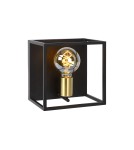Wall lamps - Lucide RUBEN Wall mounted 1xE27 satin black brass 00224/01/30 - product 1