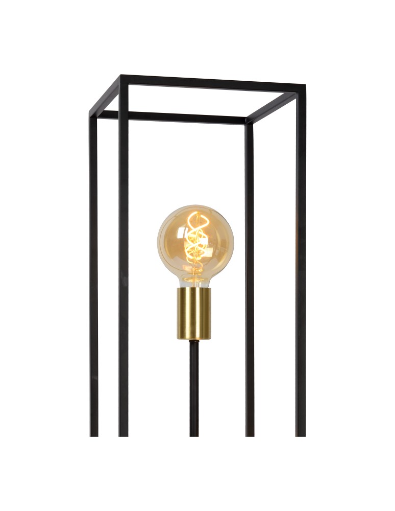 Loft floor lamps - industrial - Lucide RUBEN Floor lamp 3xE27 satin black brass 00724/03/30 - product kolory-swiatla.pl 38