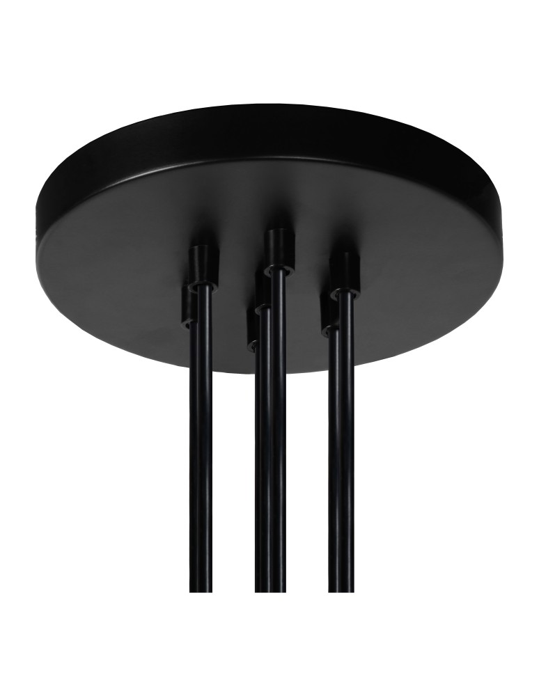 Pendant lamps - Lucide FIX MULTIPLE Pendant 7xE27 black 08408/07/30 - product kolory-swiatla.pl 19