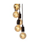Pendant lamps - Lucide FIX MULTIPLE Pendant 7xE27 black 08408/07/30 - product 21