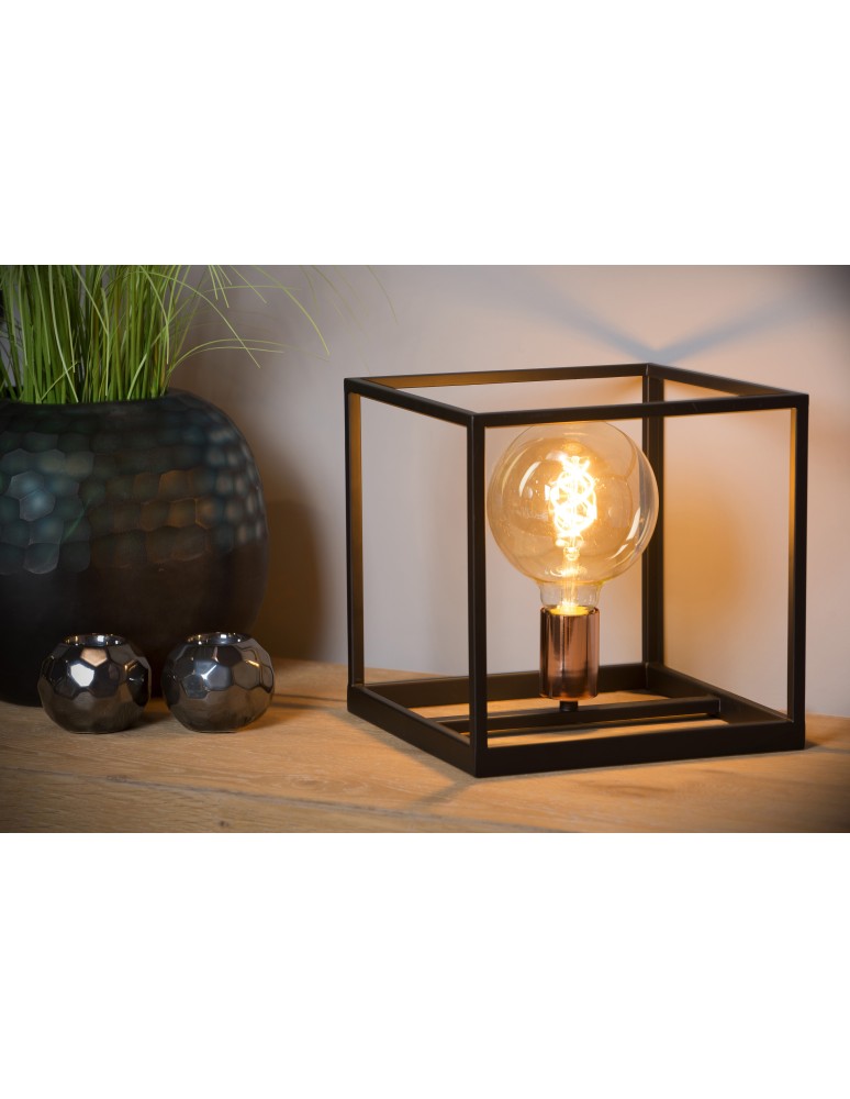 Loft table lamps - industrial - Lucide ARTHUR Desk E27 25/25/25 08524/01/30 - product kolory-swiatla.pl 12