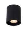 Lucide BODI Round GU10 excl D8 H9.5cm Black 09100/01/30 Plafond.