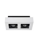 Ceiling luminaires for replaceable light source - Lucide XIRAX Ceiling 2xGU10 white black 09119/11/31 - product 15