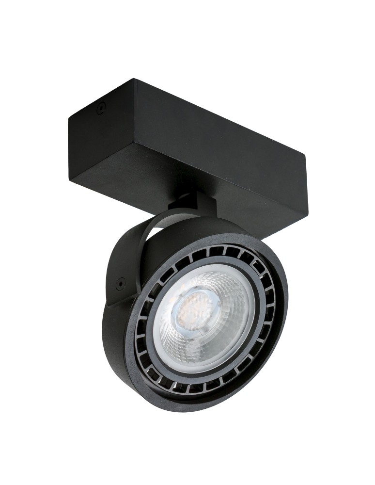 Ceiling spotlights - Azzardo JERRY 1 230V BLACK 1xES111 Ceiling Spotlight Black AZ1367 - product kolory-swiatla.pl 1
