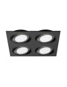 Zuma Line BOXY DL 4 SPOT BLACK/BLACK 20073-BK flush mounted lamp.