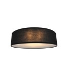 Ceiling lamps with lampshade - Zuma Line CLARA 40W E14 Ceiling Lamp CL12029-D30-BK. - product 1