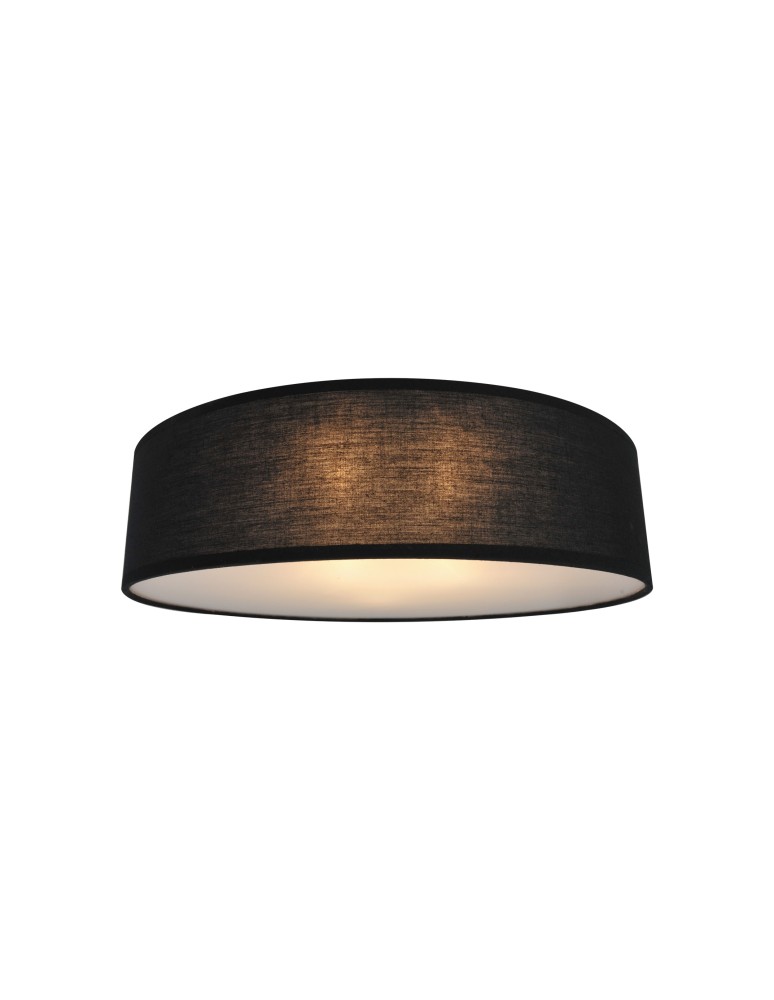 Ceiling lamps with lampshade - Zuma Line CLARA 40W E14 Ceiling Lamp CL12029-D30-BK. - product kolory-swiatla.pl 1
