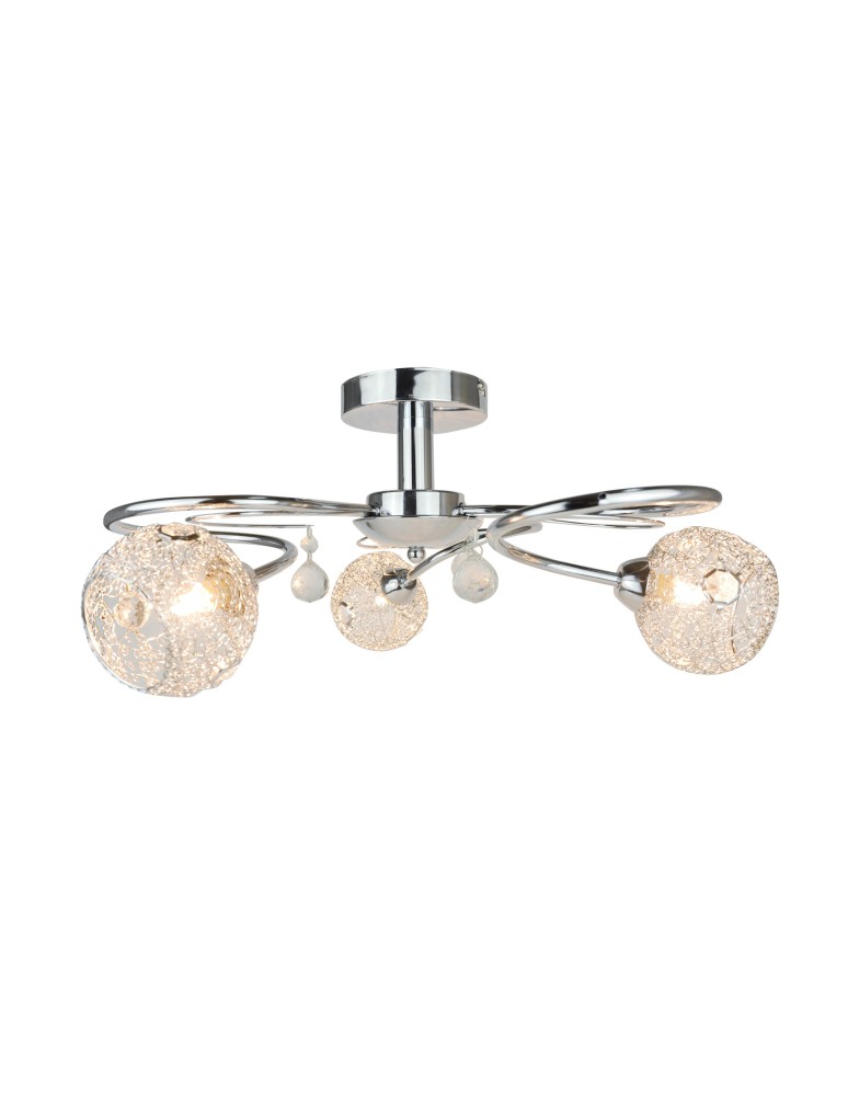 Ceiling lamps - Zuma Line CLOE 40W G9 Ceiling Lamp CL16157-3. - product kolory-swiatla.pl 1