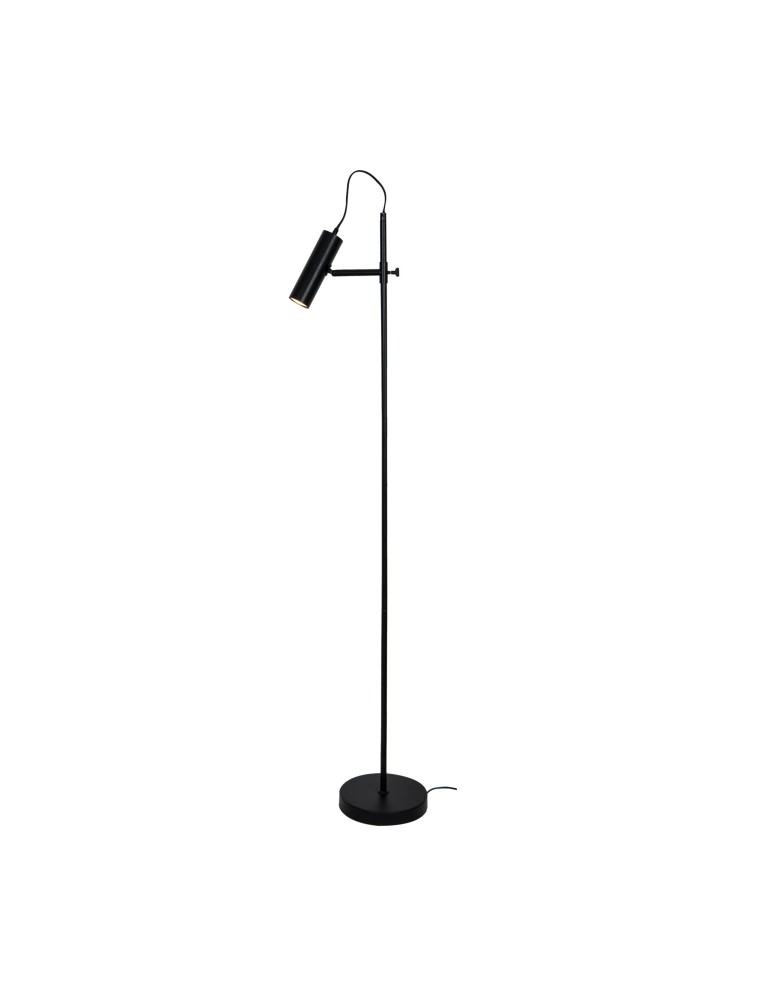 Youth floor lamps - Zuma Line TENSO GU10 50W Floor Lamp F18014-GU10-BK. - product kolory-swiatla.pl 1