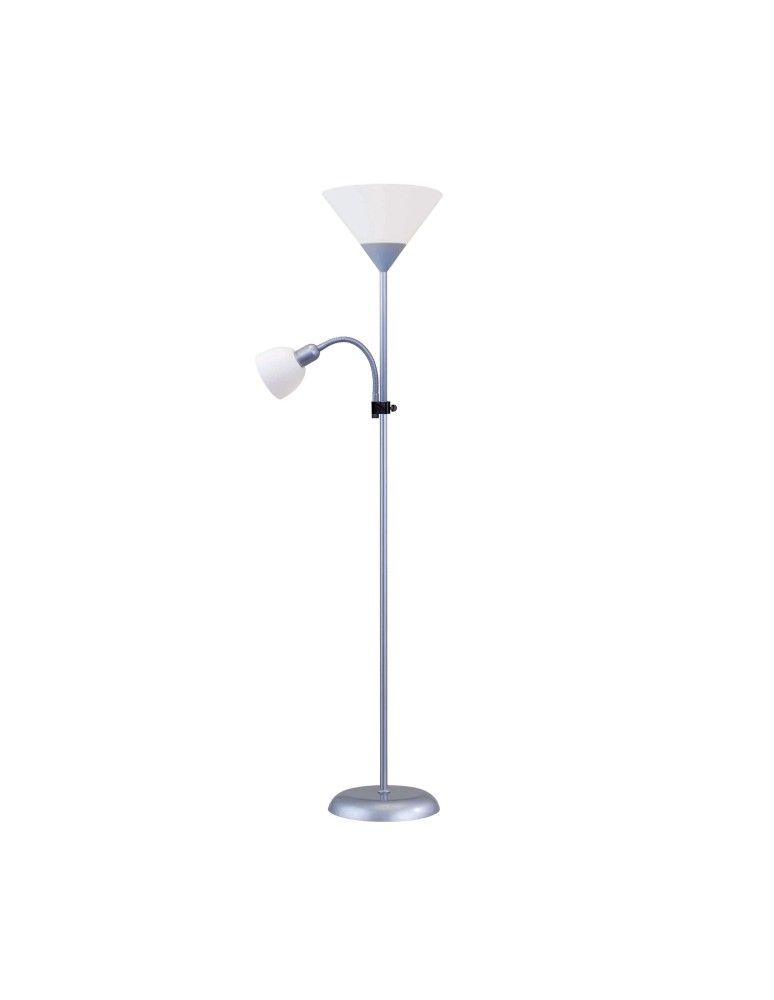Floor lamps - Zuma Line TWINS Floor Lamp E27, E14 60W/40W RLL94898-2. - product kolory-swiatla.pl 1