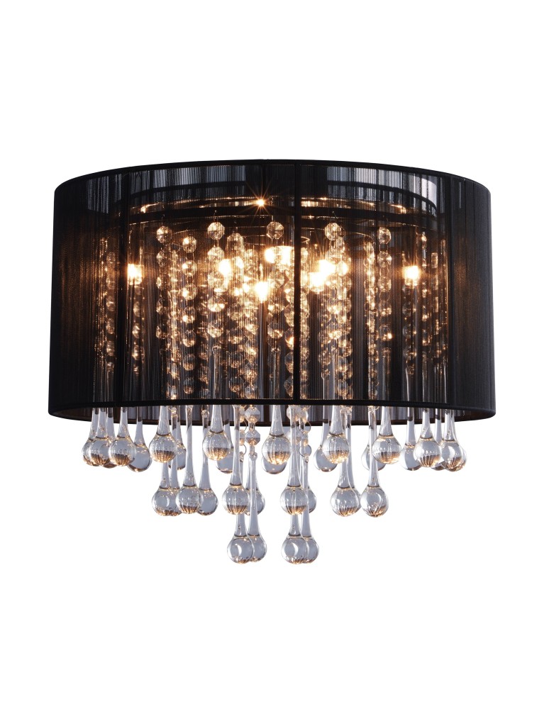 Glamour ceiling lamps - Zuma Line VERONA 40W G9 Ceiling Lamp RLX92174-8B. - product kolory-swiatla.pl 1