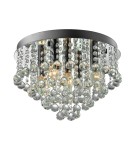 Ceiling lamps with crystals - Zuma Line ALEX Silver E14 40W Ceiling Lamp RLX94874-5. - product 1