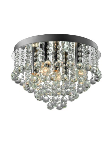 Zuma Line ALEX Silver E14 40W Ceiling Lamp RLX94874-5.