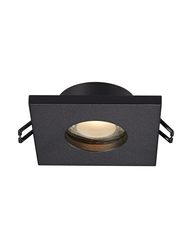 Flush-mounted lamps - pendants - Zuma Line CHIPO DL SPOT Black GU10 50W IP54 ARGU10-032 - product kolory-swiatla.pl 1