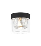 Glamour ceiling lamps - Zuma Line GEM Ceiling Lamp Black G9 28W C0389-01A-P7AC. - product 1