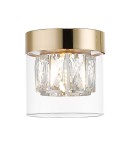 Glamour ceiling lamps - Zuma Line GEM Gold G9 28W Ceiling Lamp C0389-01A-F7AC. - product 1
