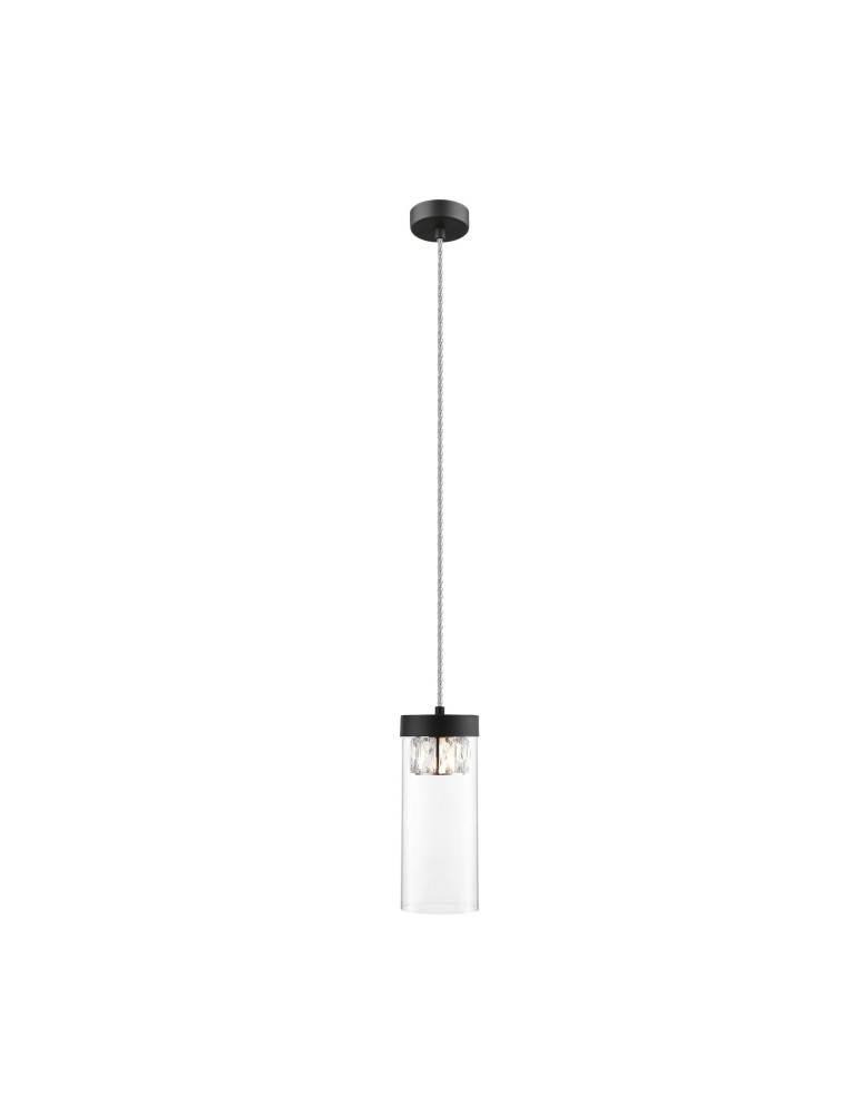 Pendant lamps - Zuma Line GEM Pendant Lamp Black G9 28W P0389-01D-P7AC. - product kolory-swiatla.pl 1