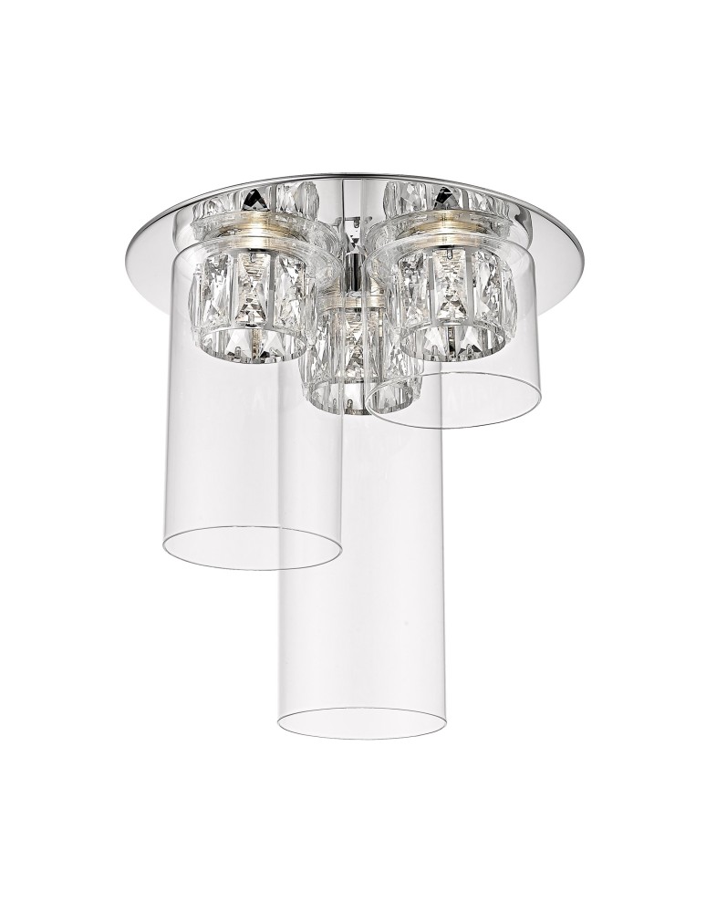 Glamour ceiling lamps - Zuma Line GEM LED 5W Ceiling Lamp C0389-03F-B5AC. - product kolory-swiatla.pl 1