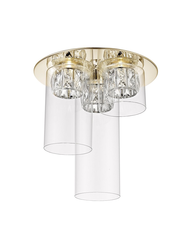 Glamour ceiling lamps - Zuma Line GEM LED 5W Ceiling Lamp C0389-03F-F7AC. - product kolory-swiatla.pl 1