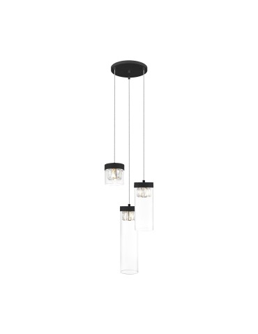 Zuma Line GEM Pendant Lamp Black G9 28W P0389-03D-P7AC.