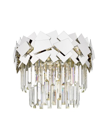 Zuma Line QUASAR Ceiling Lamp Chrome E14 40W C0506-05A-B5AC.