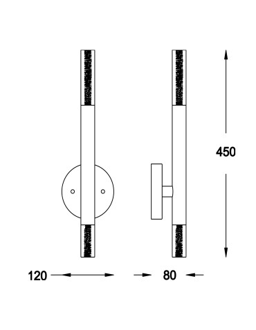 Zuma Line ONE LED 5W Chrome wall lamp W0461-02E-F4F4. - product 2