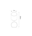 Nightlights - Zuma Line SALLY Desk Lamp E14 40W T16079. - product 2