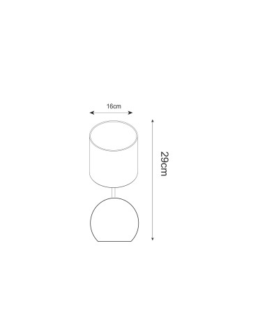Zuma Line SALLY Desk Lamp E14 40W T16079. - product 2
