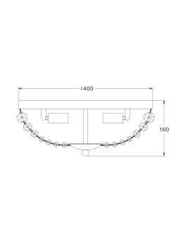 Zuma Line COSI Lampa Sufitowa E14 40W RLX94775-3 - produkt 2