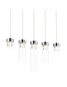 ZUMA LINE GEM LAMPA Wisząca Chrome G9 28W P0389-05E-F4AC - produkt 2