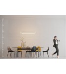 LED pendant lamps - Azzardo VIENA BLACK 1xLED Pendant Black AZ2849 - product 5