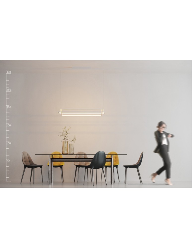 LED pendant lamps - Azzardo VIENA BLACK 1xLED Pendant Black AZ2849 - product kolory-swiatla.pl 5