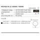AZzardo MONZA II R 17 SMART LED 3000K Biały AZ3230