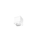 Outdoor ceiling lamps - Azzardo JOE SQUARE WHITE 1xGU10 Outdoor Ceiling Light White IP54 AZ3324 - product 1