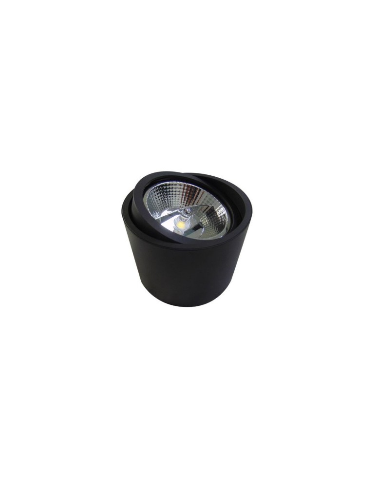 Ceiling luminaires for replaceable light source - Azzardo ALIX 230V BLACK 1xES111 Surface Mounted Black AZ3540 - product kolory-swiatla.pl 3