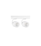 Spotlight ceiling lamps - Azzardo BROSS ARM 2 WHITE 2xGU10 Surface Mounted White AZ3502 - product 1