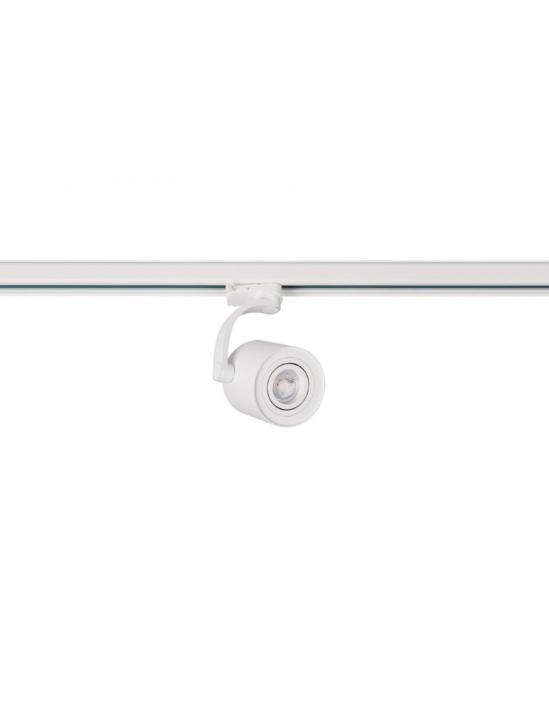 Lamps for 3-phase busbars - Azzardo BROSS ARM TRACK WHITE 1xGU10 Reflector For Busbar 3F White AZ3500 - product kolory-swiatla.pl 1