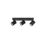 Spotlight ceiling lamps - Azzardo EXO 3 BLACK 3xGU10 Ceiling Spotlight Black AZ3197 - product 1